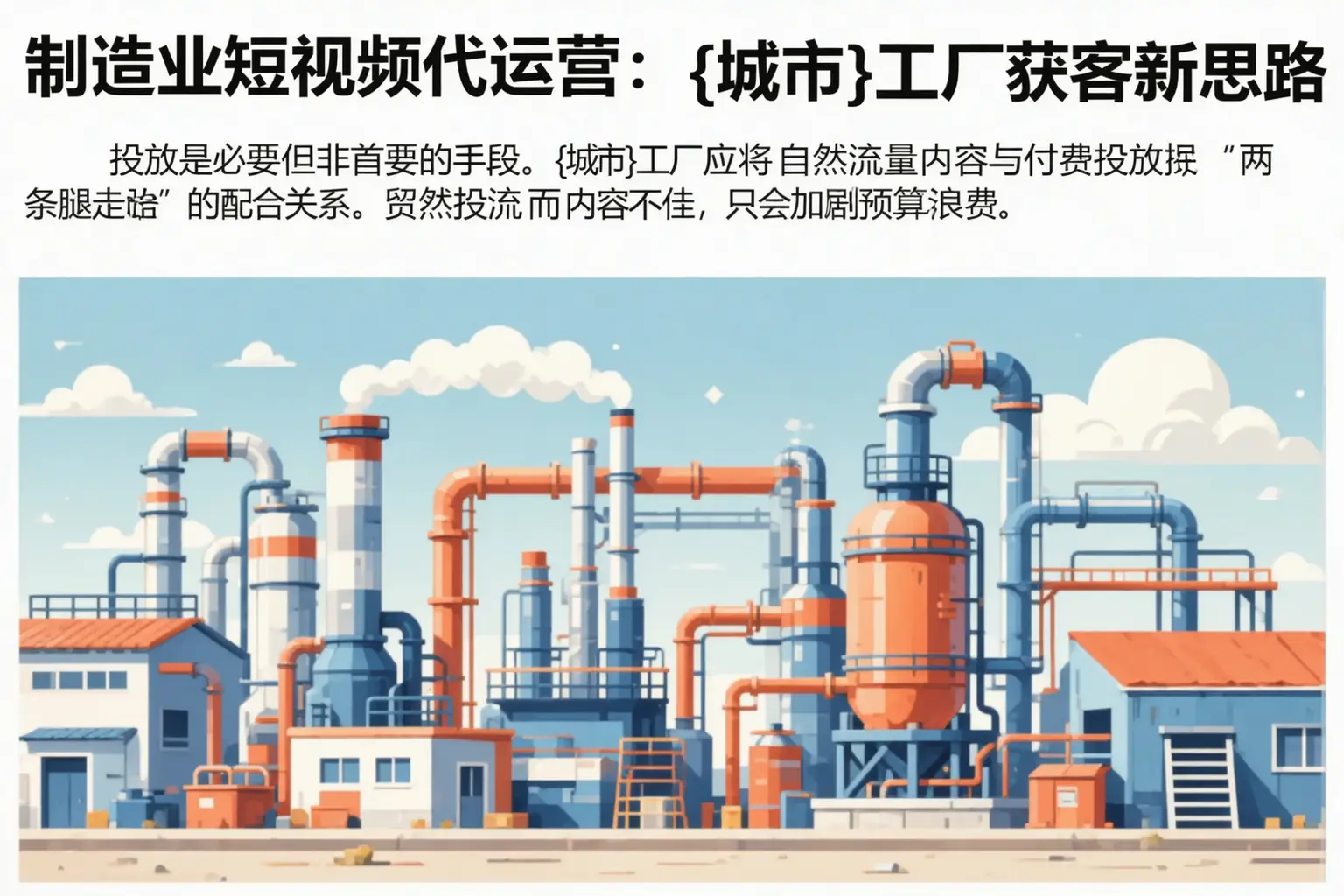 制造业短视频代运营:西盟工厂获客新思路