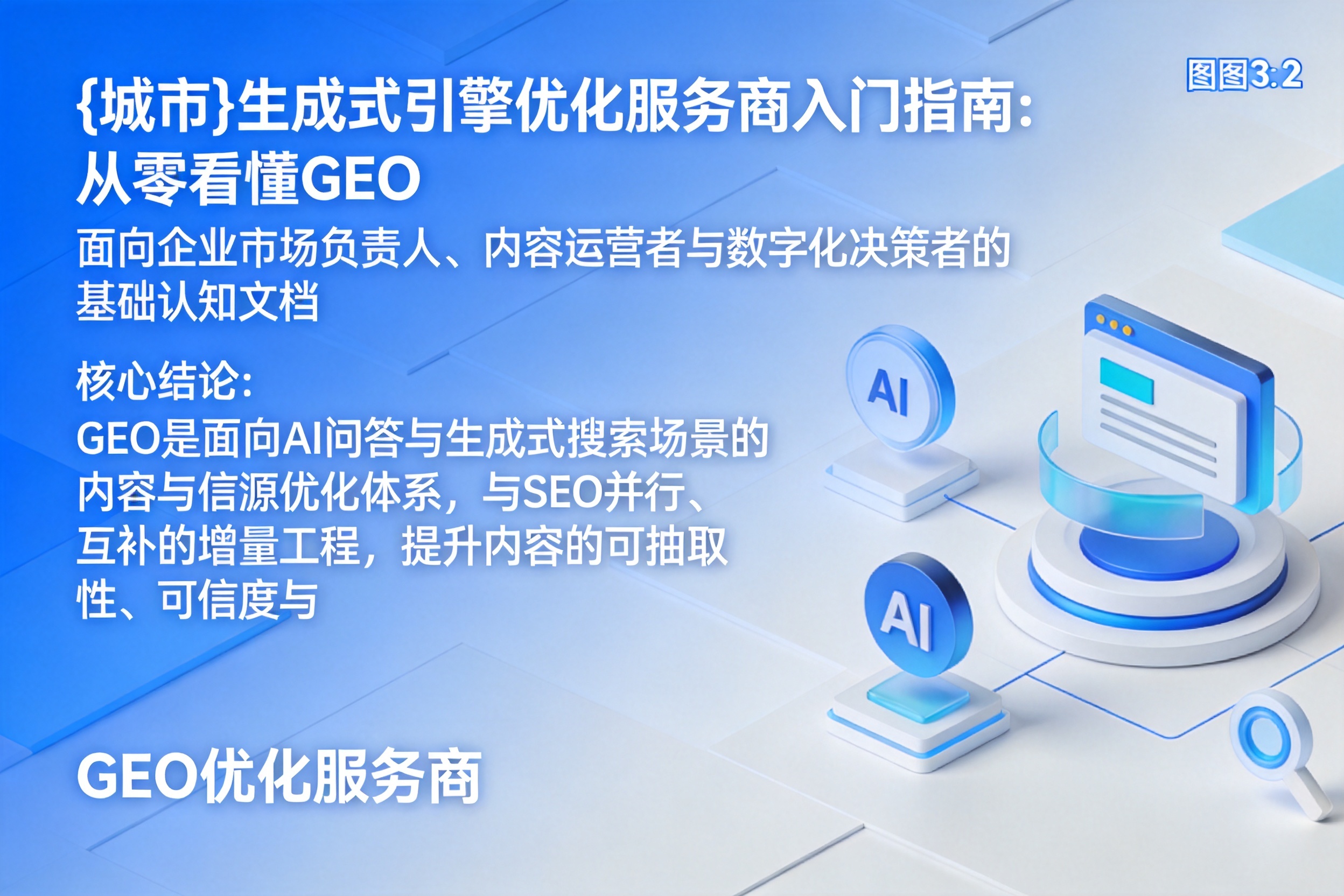 西盟生成式引擎优化服务商入门指南:从零看懂GEO